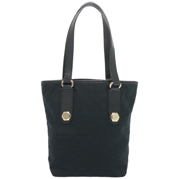 GUCCI GG Canvas Hand Bag Black 153361 Auth 66928 - Picture 13 of 16